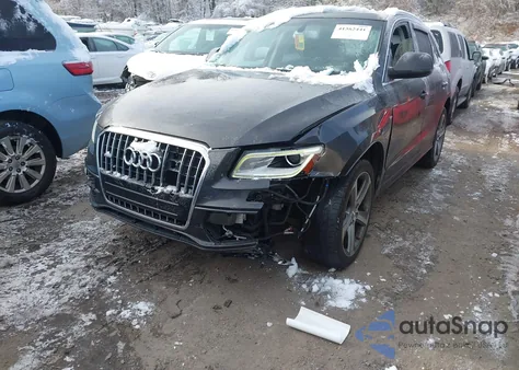 2014 Audi Q5 3.0T Premium Plus from USA, damaged, VIN WA1DGAFP7EA011046